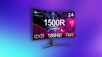 Anzeige: Curved-Gaming-Monitor von Minifire jetzt für unter 90 Euro