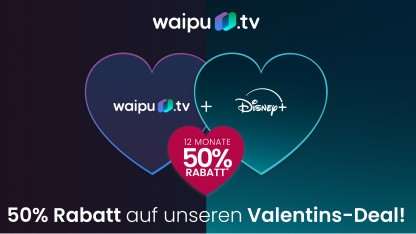 Anzeige: Disney+ mit waipu.tv jetzt kurz zum halben Preis sichern