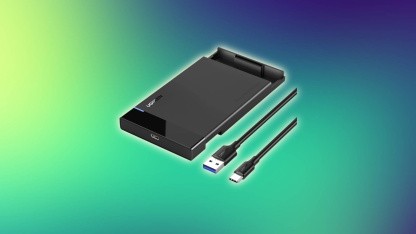 Anzeige: Festplattengehäuse für HDDs und SSDs zum halben Preis