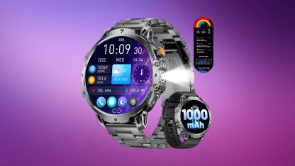 Anzeige: Große Smartwatch mit starkem Akku für unter 65 Euro