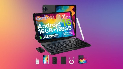 Anzeige: Tablet mit Tastatur, Maus und Stift für unter 130 Euro