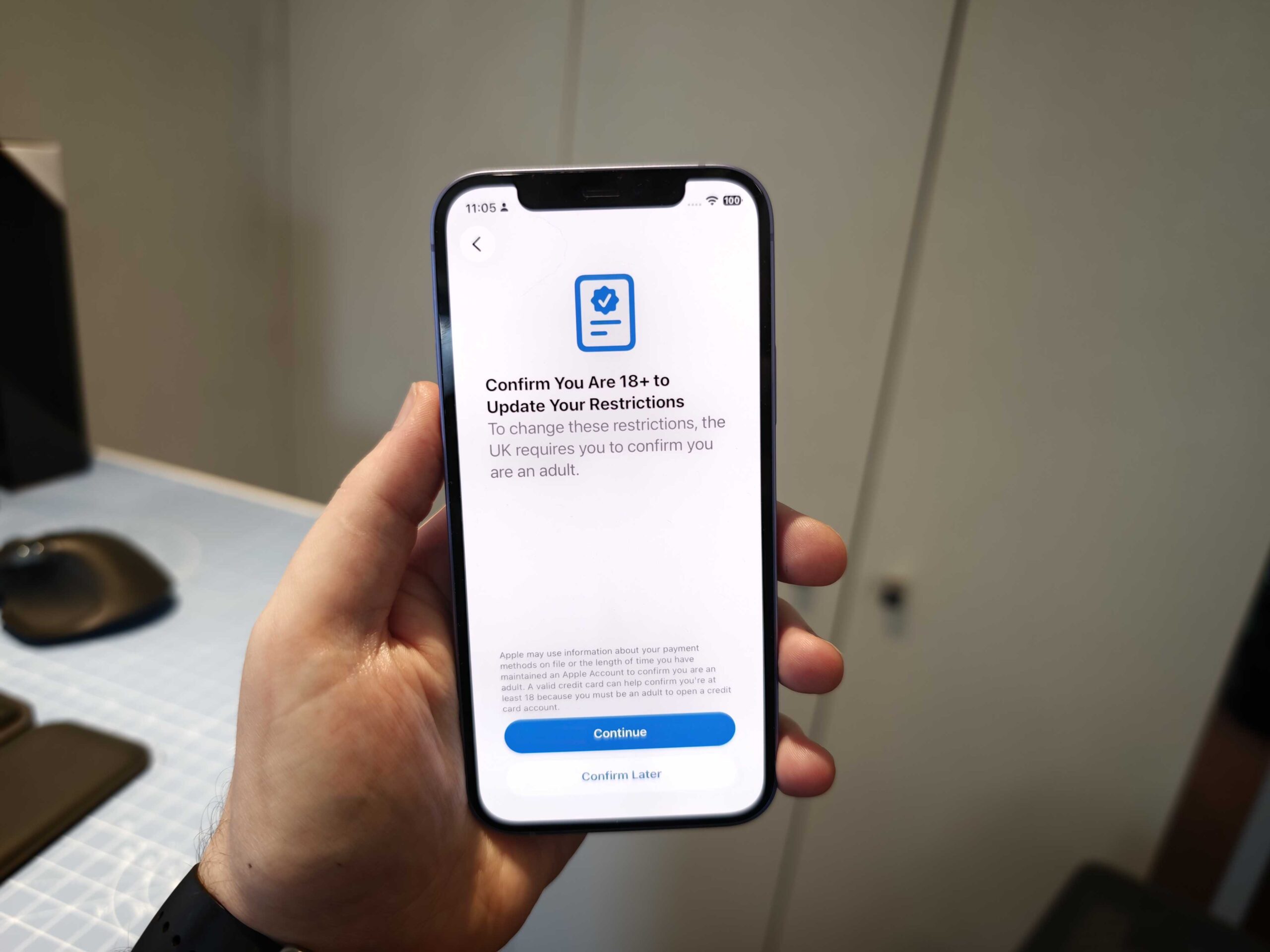 Apple brings age verification to UK users in iOS 26.4 beta