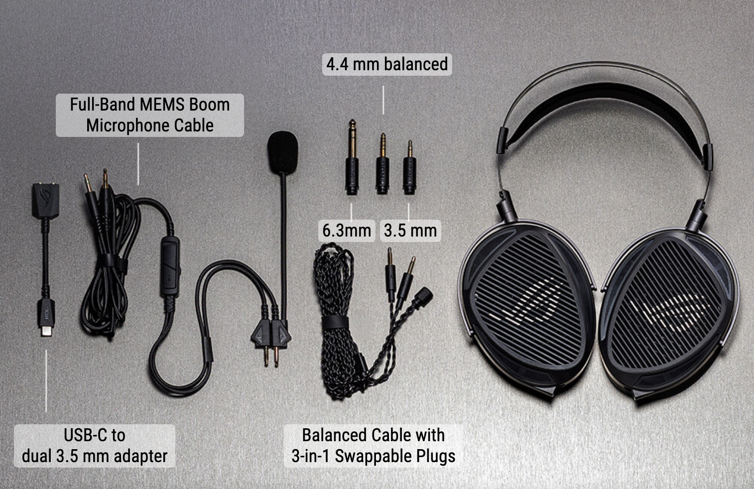 ASUS ROG made a gaming headset for audiophile nerds