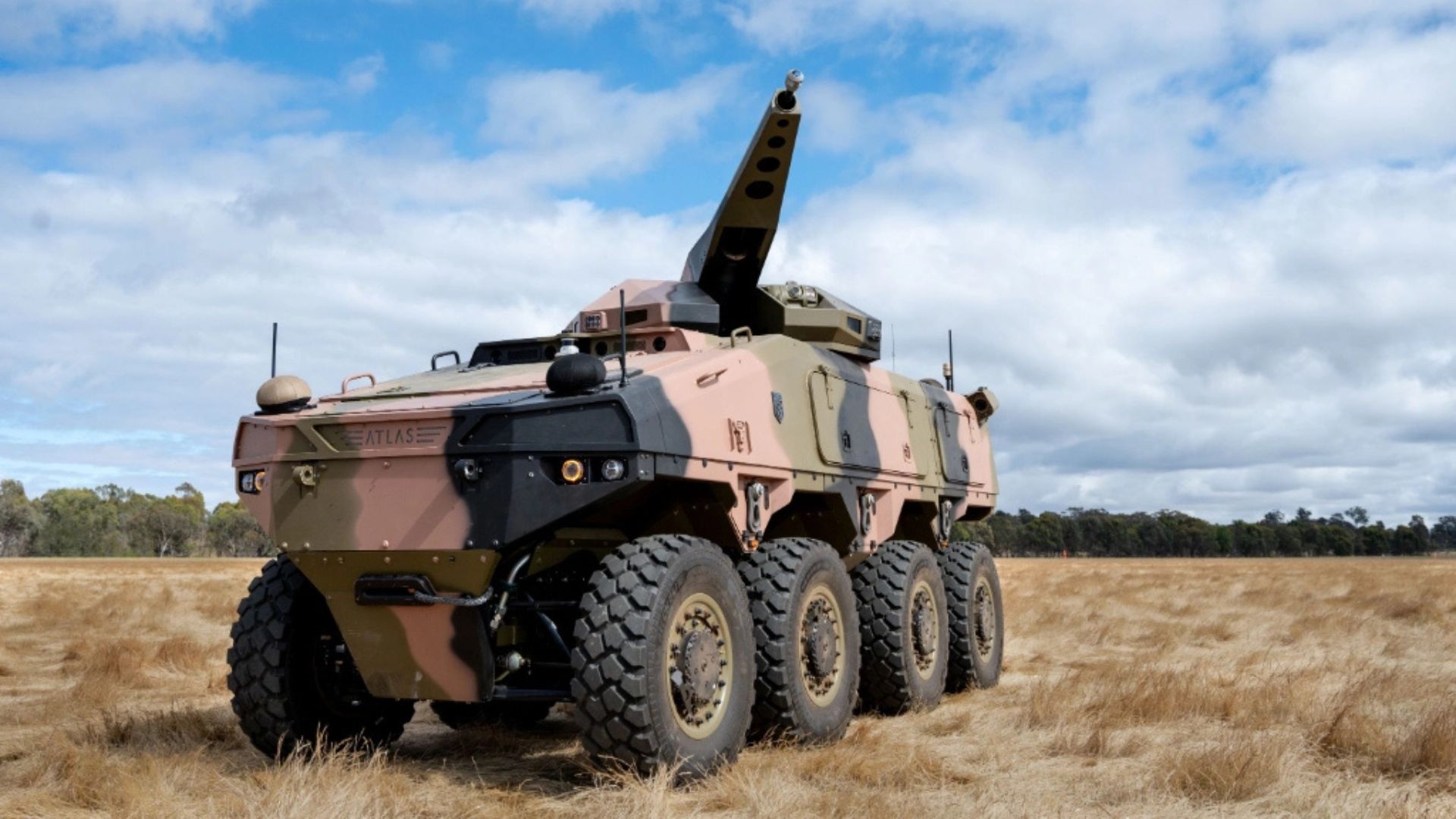 ATLAS robot tank aces self-driving combat and automated battlefield targeting trials