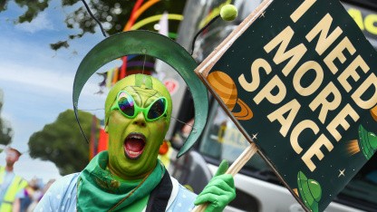 Außerirdisch: Trump hat angeblich Rede über Aliens vorbereitet