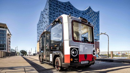 Autonomer Kleinbus von Holon: Die Kiste ins Rollen bringen