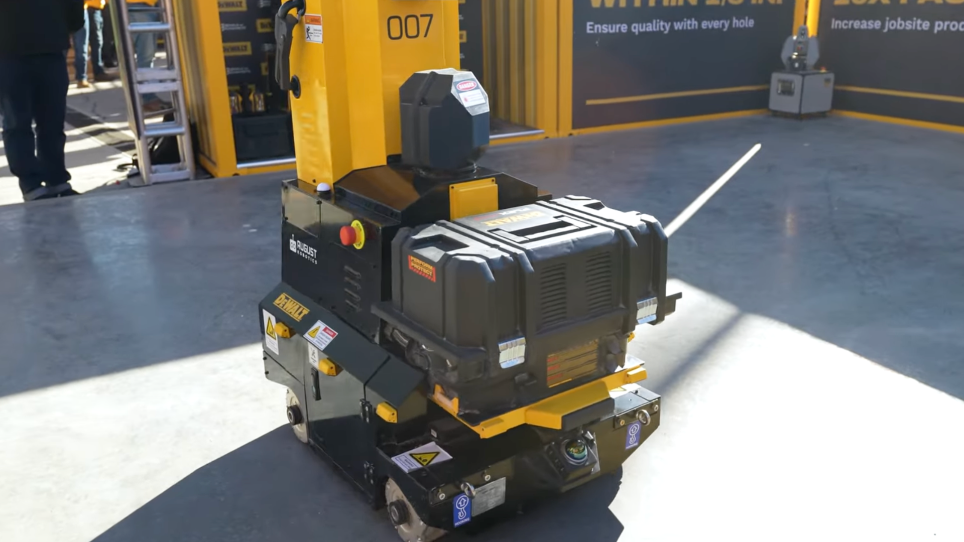 Autonomous robot drills data centers 10x faster than traditional methods with 99.97% accuracy