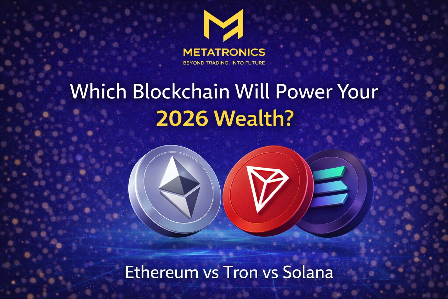 Battle of the Titans: Ethereum vs. TRON vs. Solana — Which Blockchain Will Power Your 2026 Wealth?