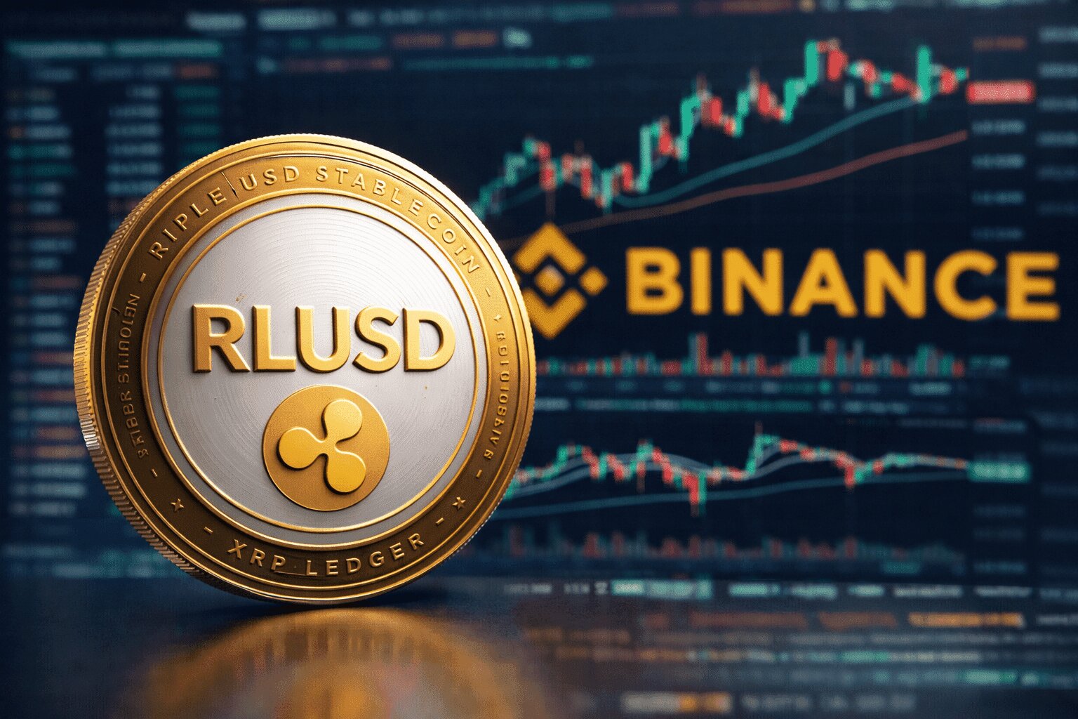 Binance Lists Ripple USD (RLUSD) on XRP Ledger, Opens Deposits as Stablecoin Race Heats Up