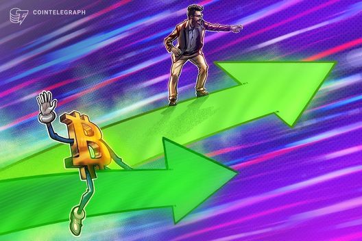 Bitcoin daily gains near 5% as analysis eyes bullish ‘rotation’ from gold