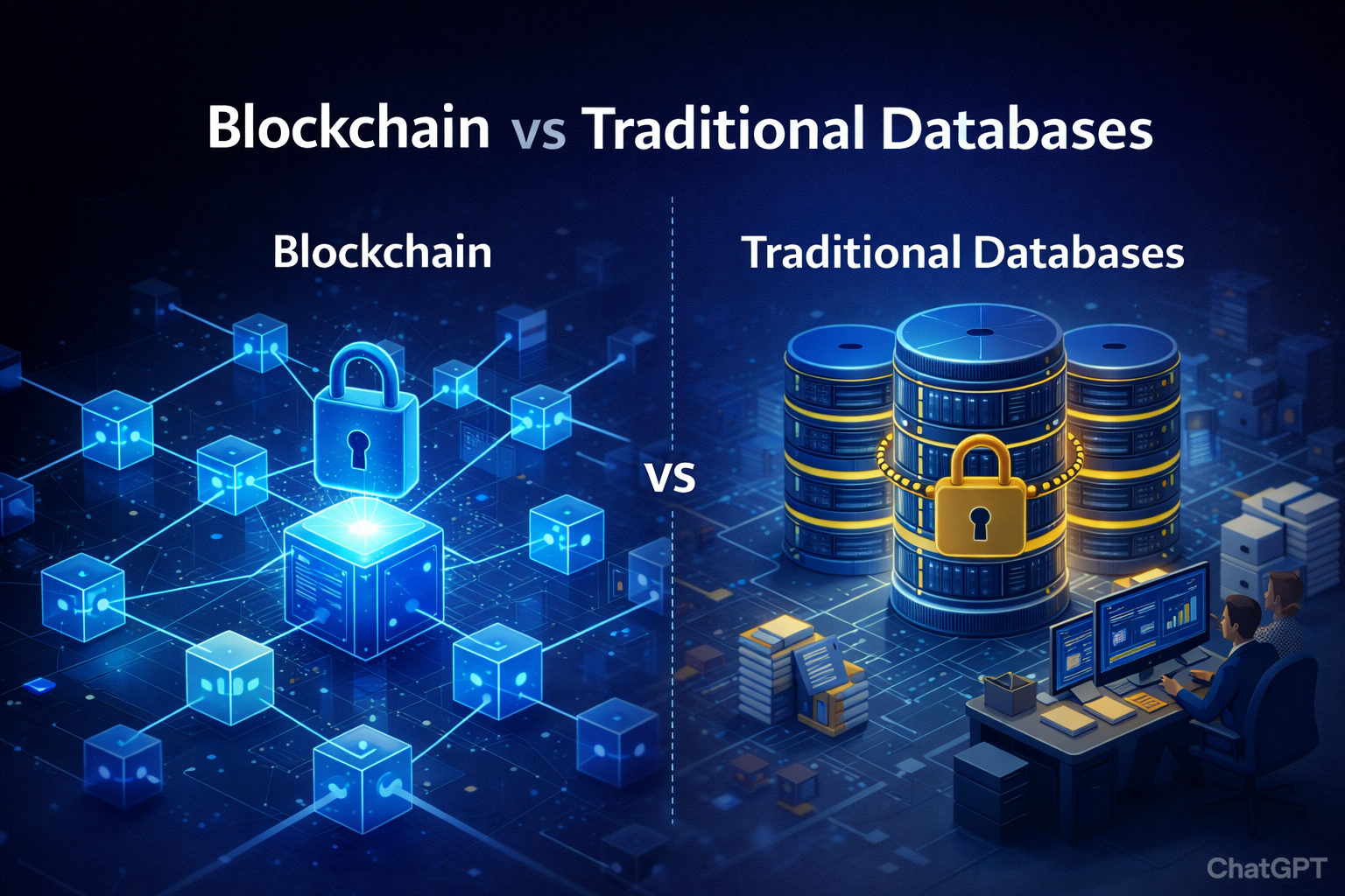 Blockchain vs Traditional Databases: Which Delivers Better ROI for Businesses?