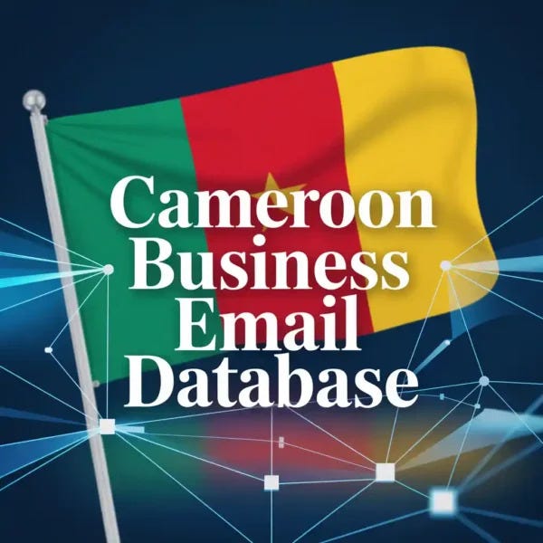 Buy Cameroon Business Email Database with Email Verify Tools