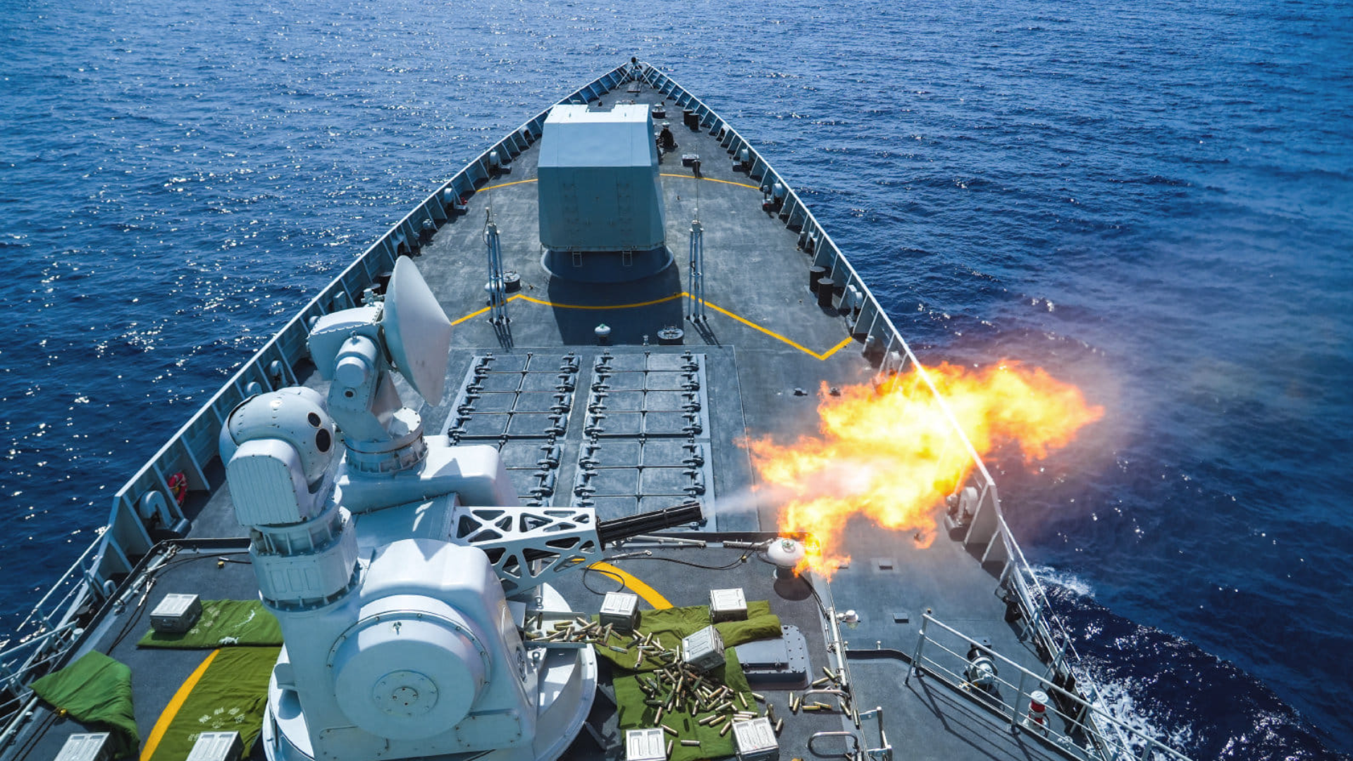China’s 11,000-ton destroyer warns off foreign jets with electronic warfare near Taiwan
