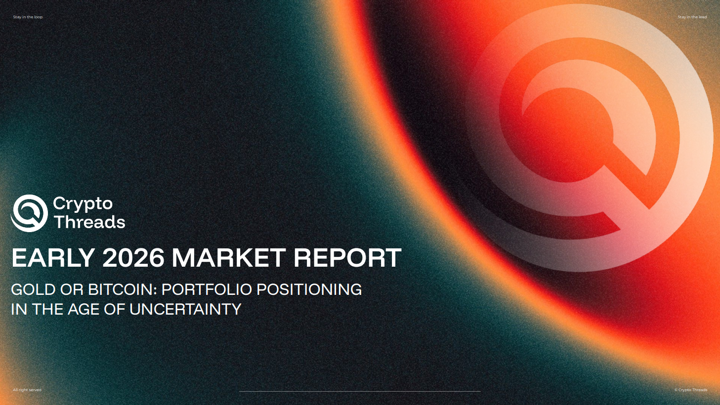 CRYPTO THREADS — MARKET REPORT 2026