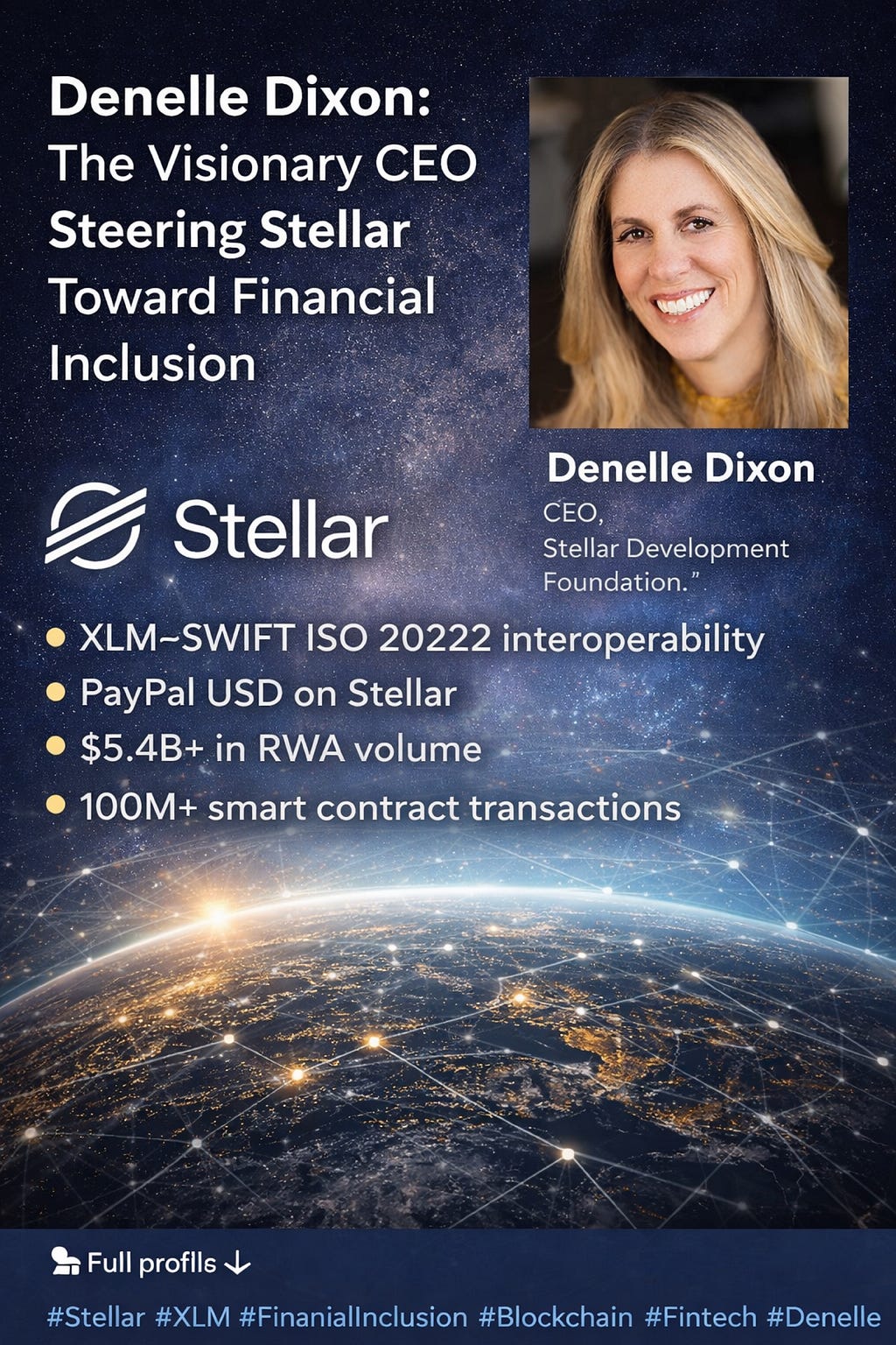 Denelle Dixon: The Visionary CEO Steering Stellar XLM Toward a More Equitable Financial World