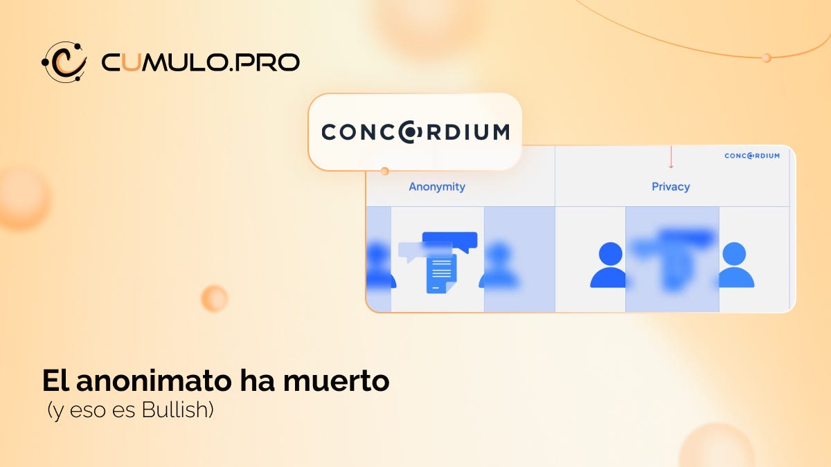El anonimato ha muerto (y eso es Bullish)