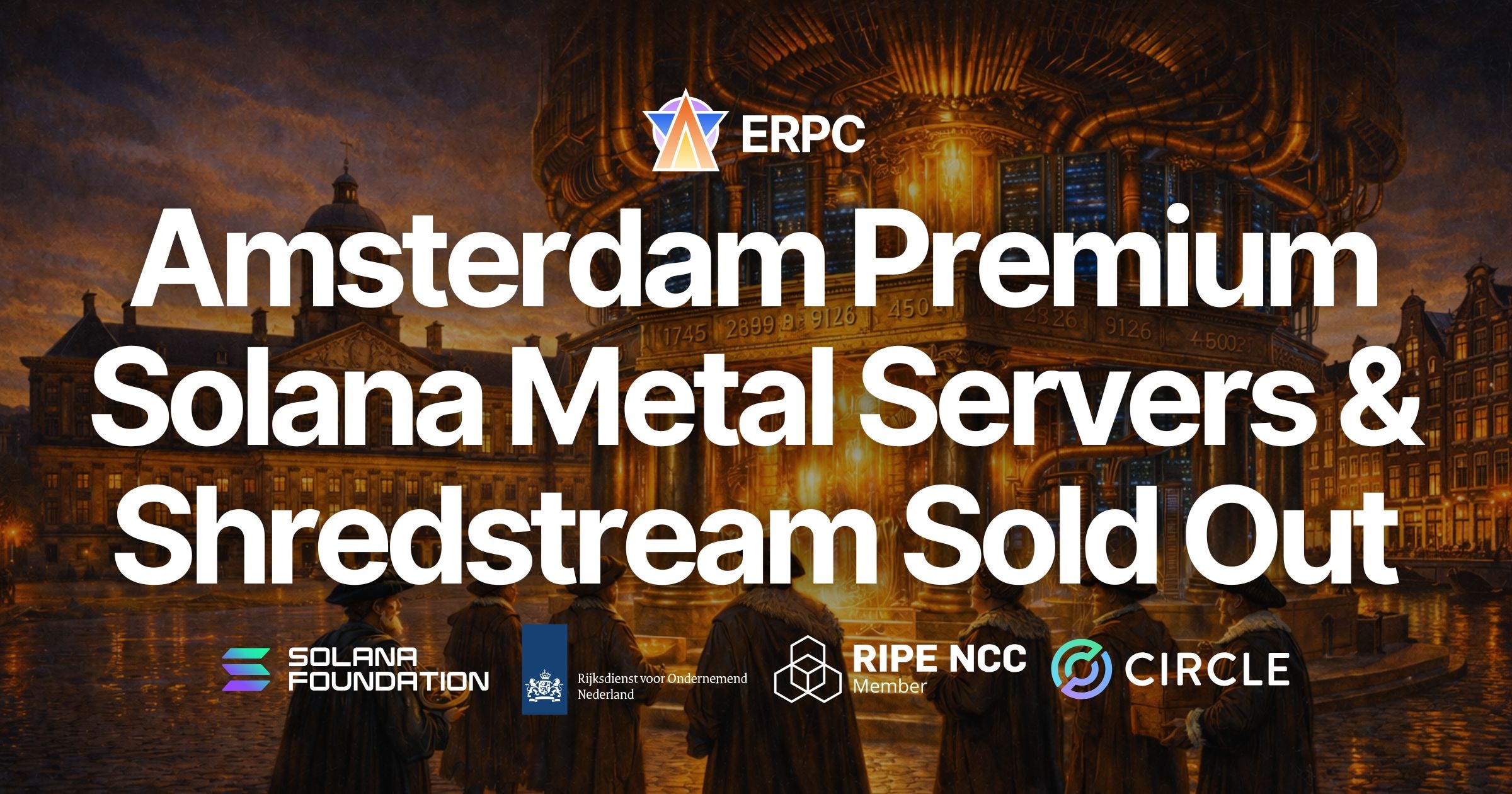 ERPC Amsterdam Premium Dedicated Metal (All Configurations) and Dedicated Shredstream Now Sold Out…