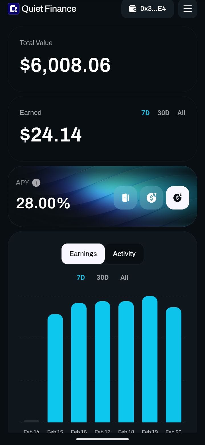 Exploring Quiet Finance Testnet: My Early Experience and Insights