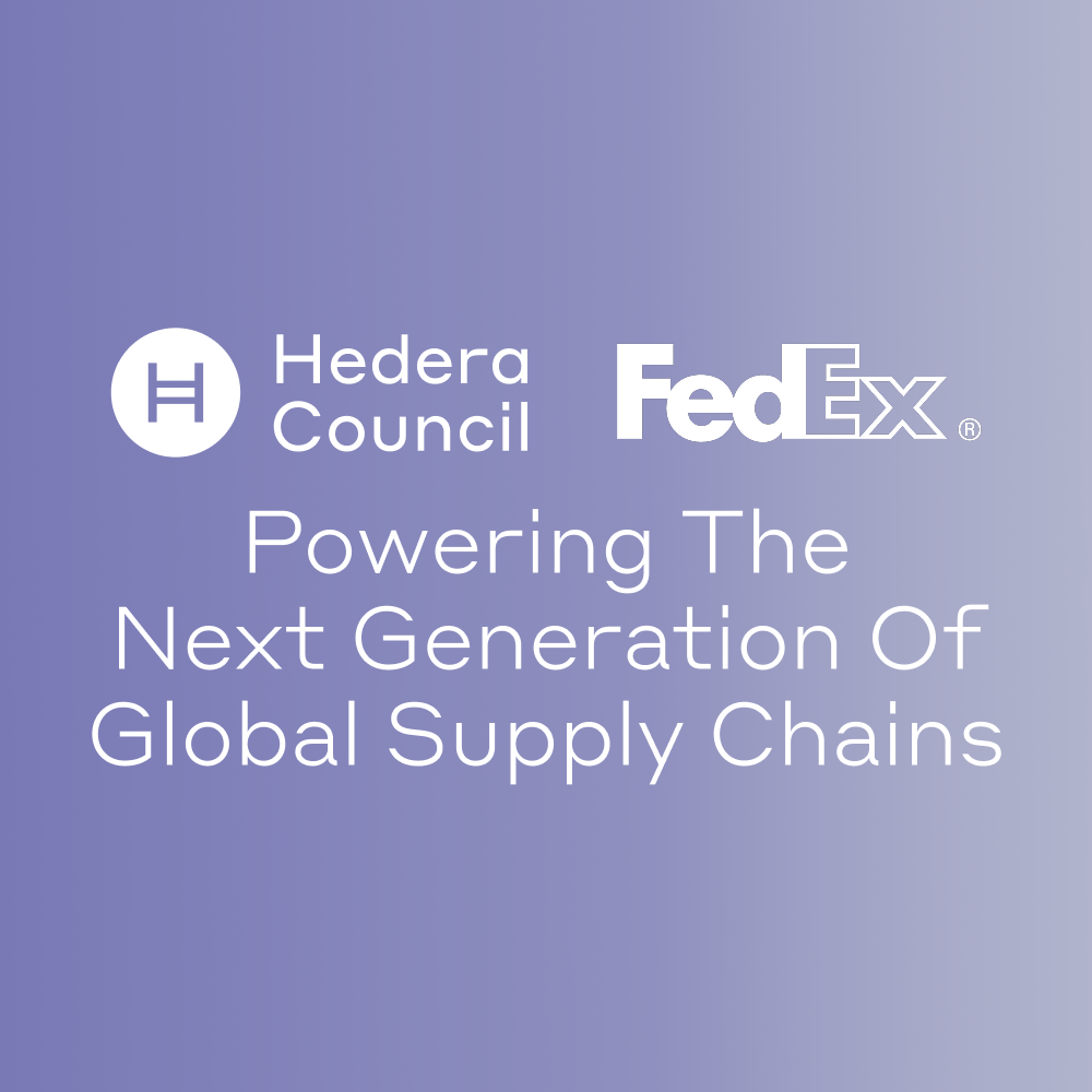 FedEx Joins Hedera Council to Support the Future of Digital Global Supply Chains