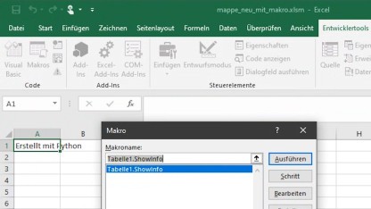 (g+) Reporting, Datenmigration, Web-APIs: Excel-Dateien mit Python erstellen und verarbeiten