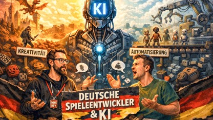 Gaming: So gehen deutsche Spieleentwickler mit KI um