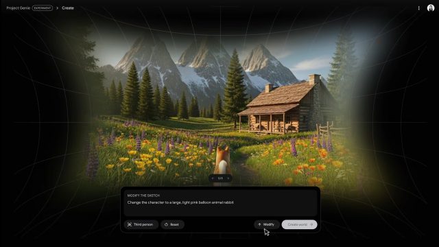 Google’s Project Genie Makes Real-time Explorable Virtual Worlds, Offering a Peek Into VR’s Future