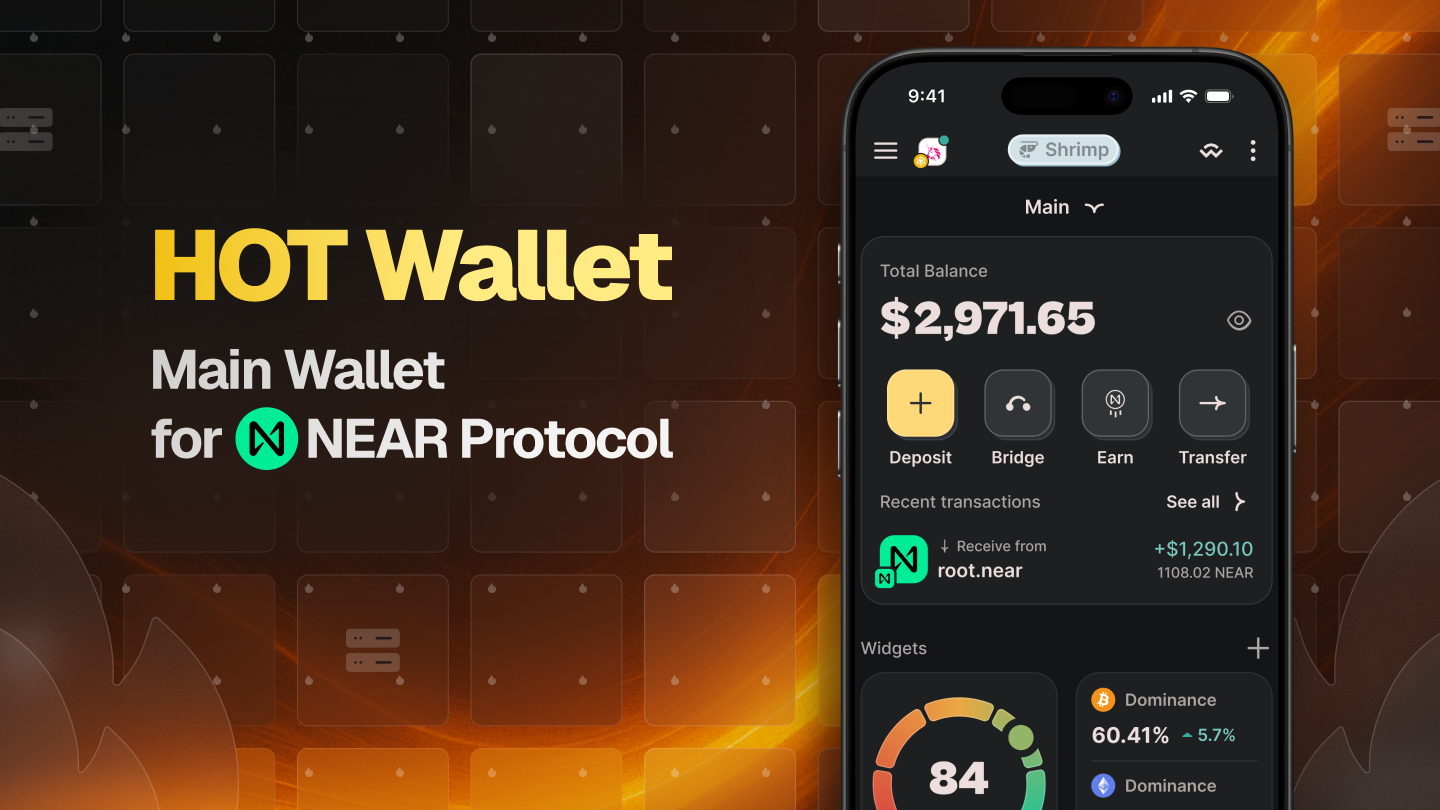 HOT Wallet — The Main Wallet for NEAR Protocol