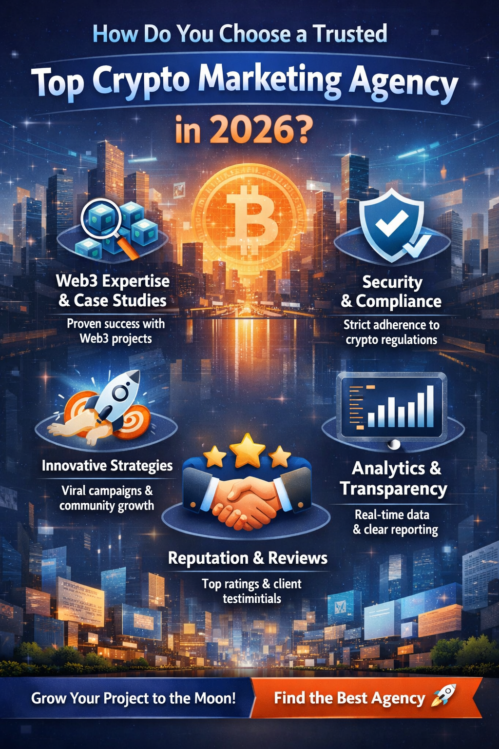 How Do You Choose a Trusted Top Crypto Marketing Agency in 2026?