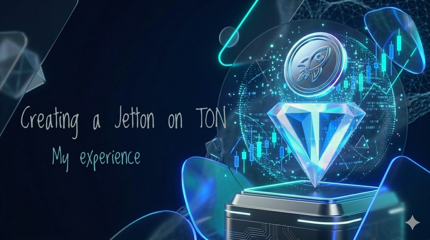 ‎How I Created a Jetton on TON and What You Should Know Before Doing It