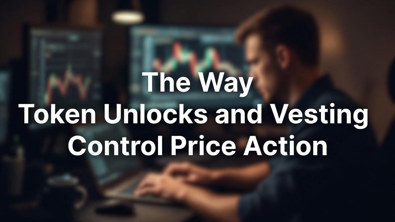 How Token Unlocks and Vesting Schedules Secretly Control Price Action