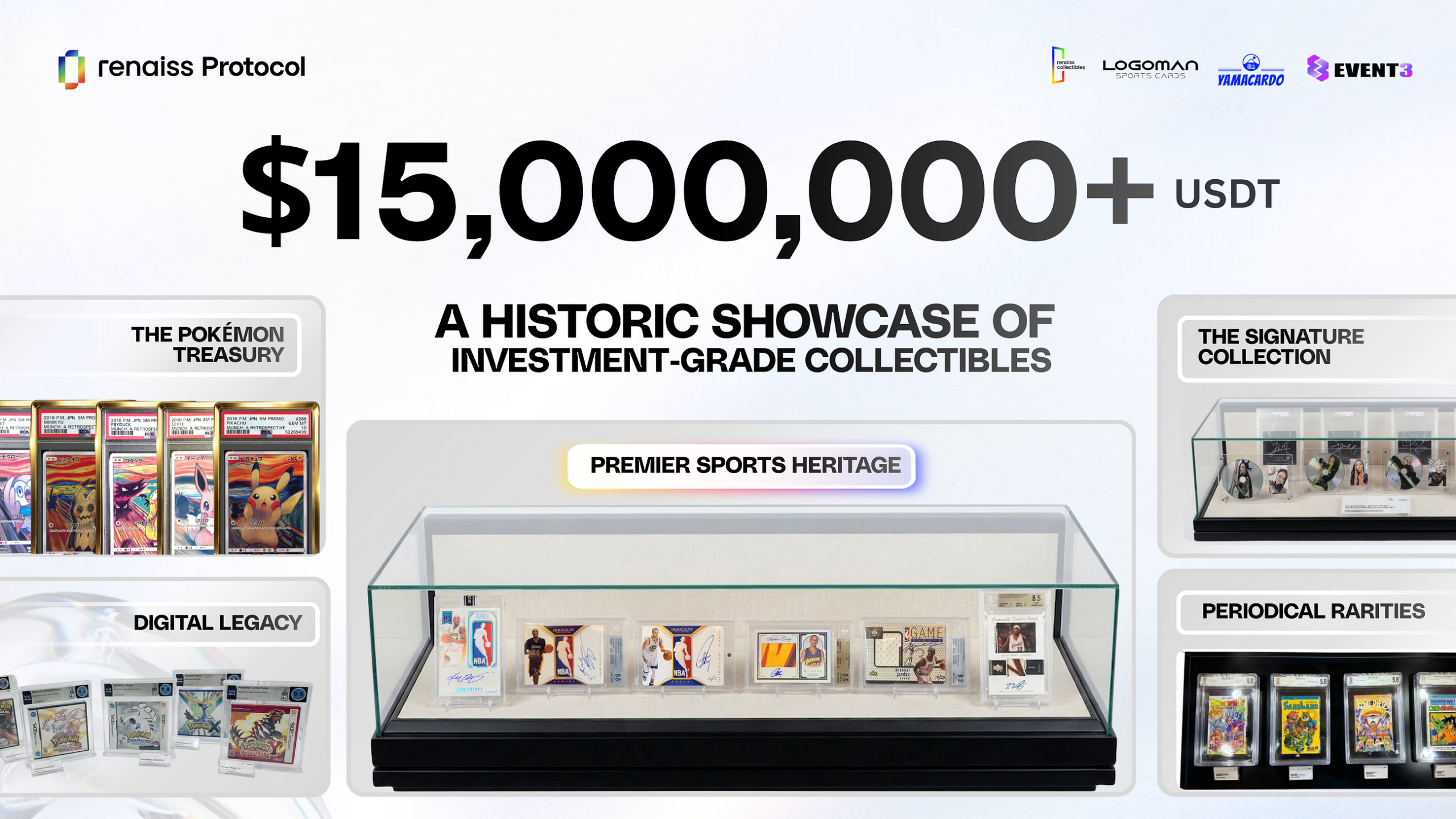 Inside Renaiss’ inaugural $15M+ high-end physical collectibles exhibition