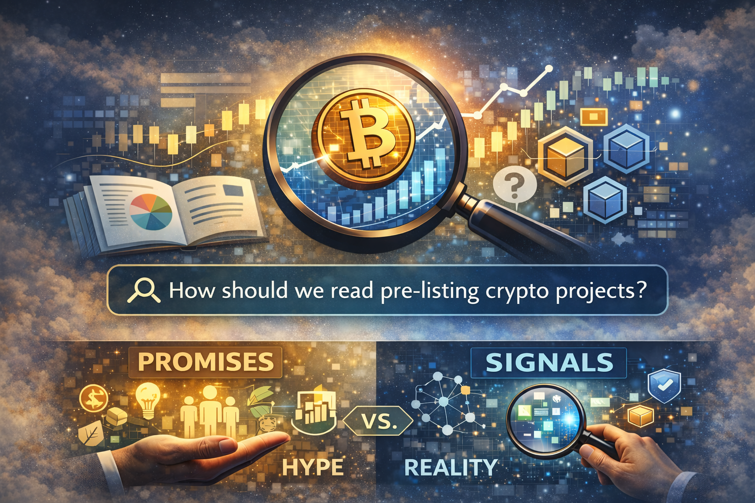 Interpreting Pre-Listing Crypto: Promises vs. Signals