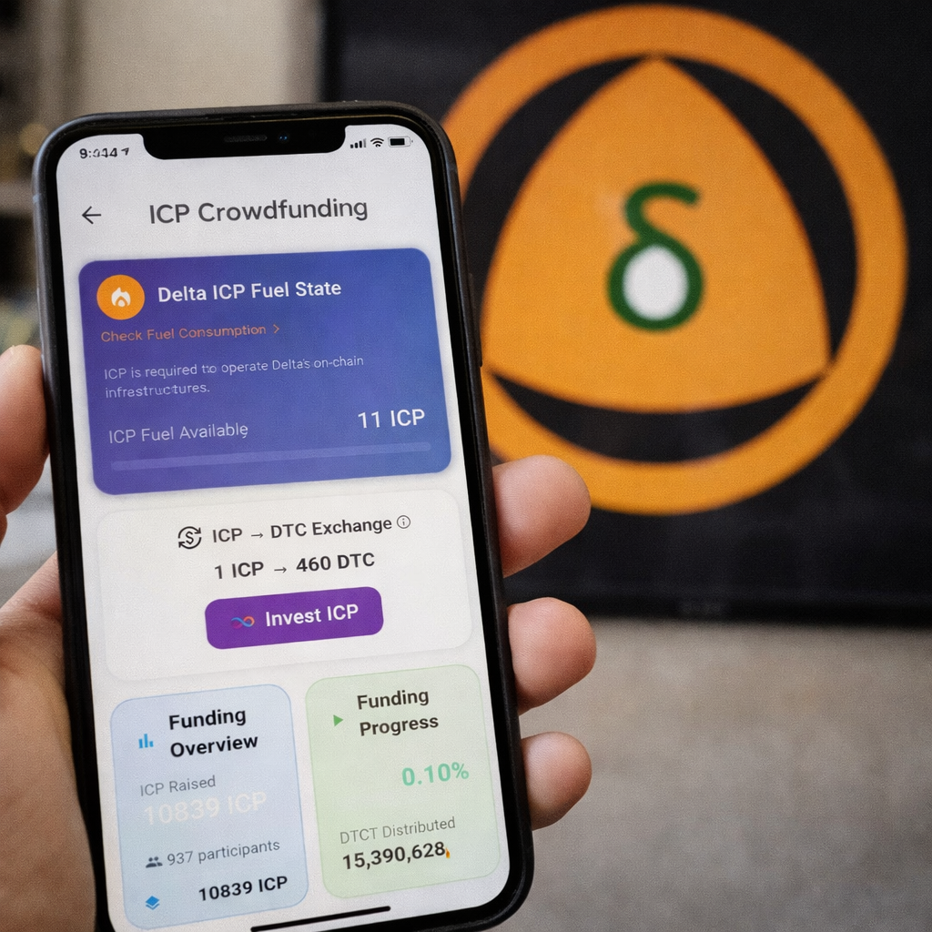 Is it a Presale? Understanding Delta’s ICP Crowdfunding Model