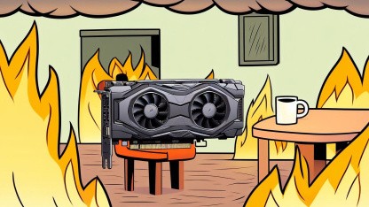 Kurzschluss: Geforce RTX 5090 fängt Feuer vor laufender Kamera