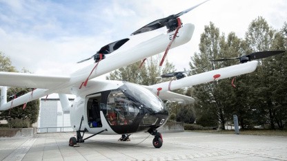 Luftfahrt: ERC Systems testet Hybrid-Senkrechtstarter für Klinikflüge