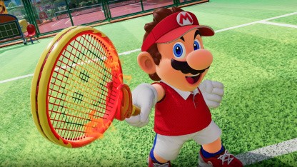 Mario Tennis Fever im Test: Spiel, Satz und Sieg mit Schnauzbart