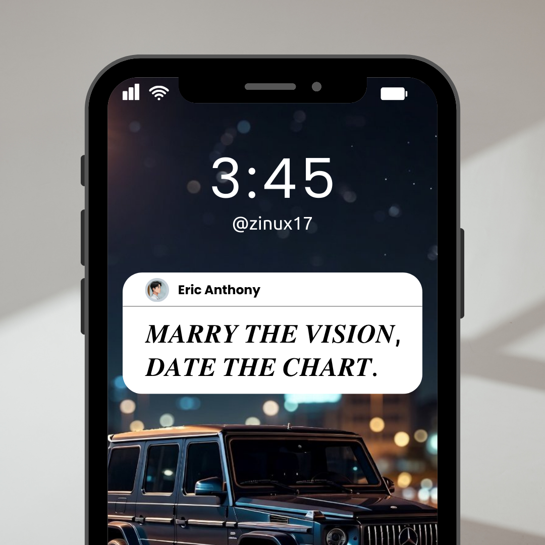 MARRY THE VISION, DATE THE CHART