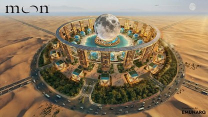 Milliardenprojekt: 224 Meter hohes “Mond”-Resort geplant