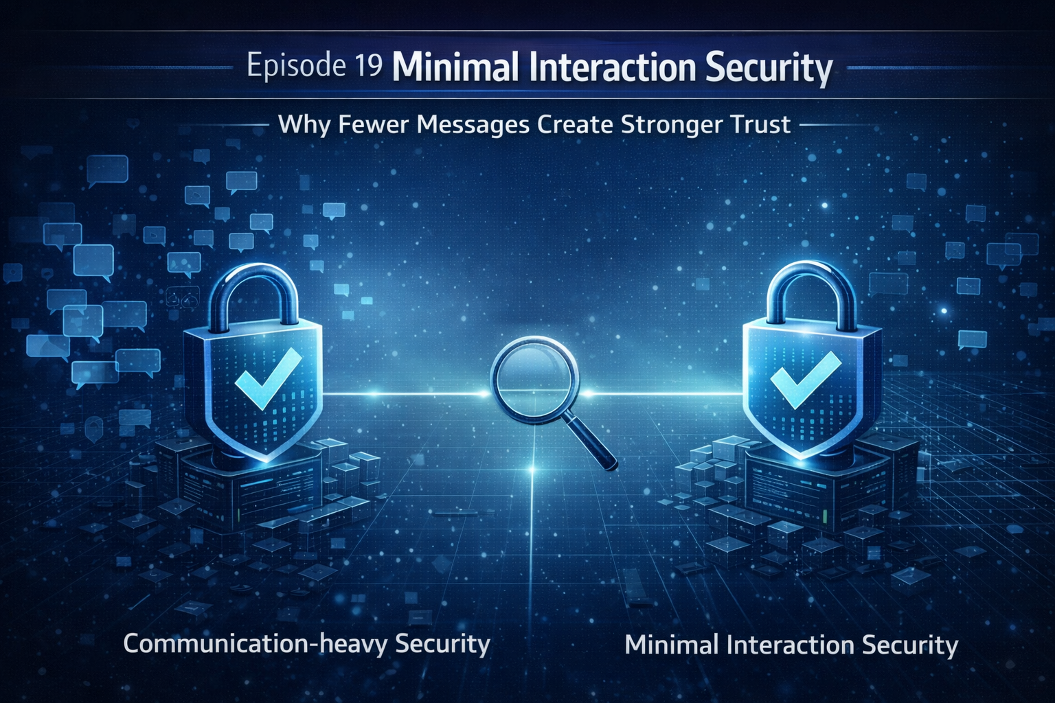 Minimal Interaction Security — Why Fewer Messages Create Stronger Trust