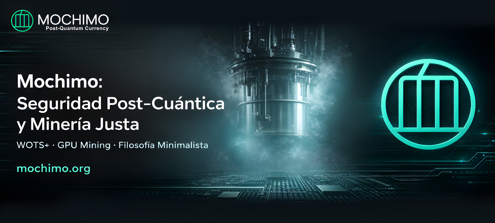 Mochimo: seguridad post‑cuántica, minería justa y una filosofía minimalista que marca la diferencia