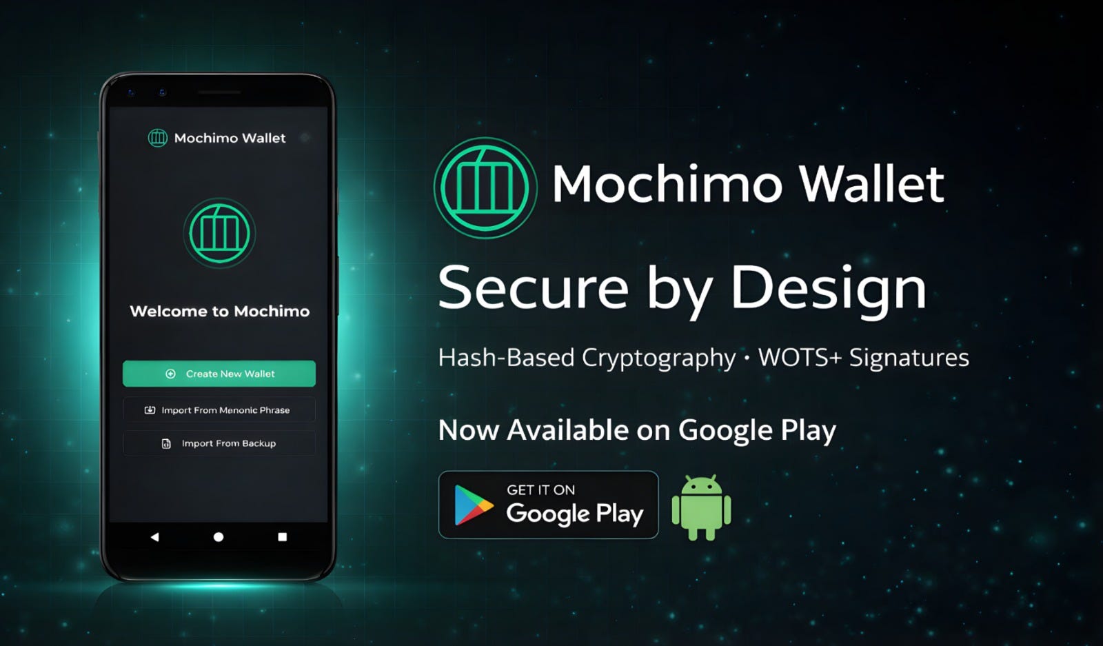 Mochimo Wallet Is Now Live on Google Play!