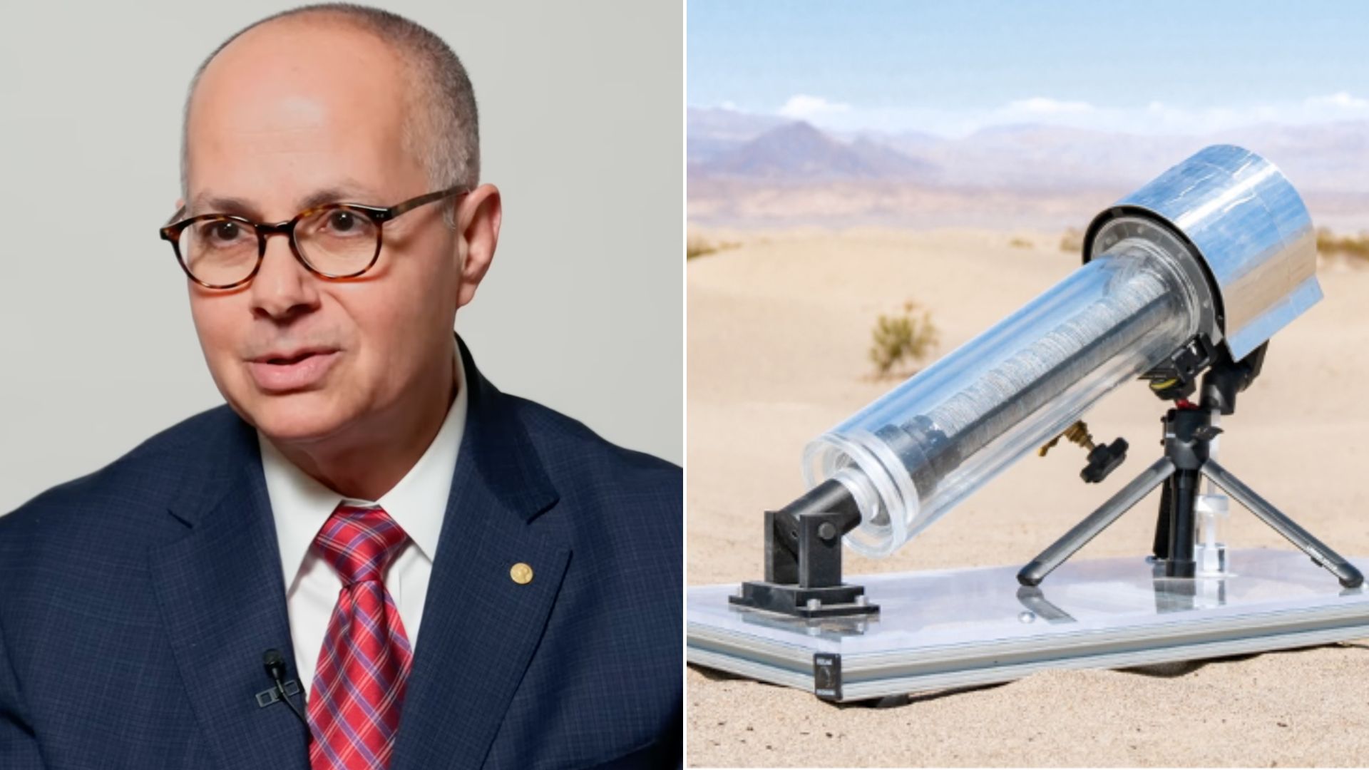 Nobel laureate invents machine that pulls 1,000 liters of water from air daily 