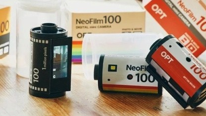 OPT100 Neo Film: Digitalkamera in 35mm-Filmpatrone versteckt
