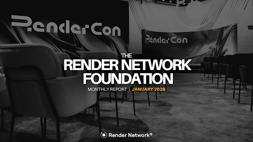 Render Network Foundation Monthly Report — January 2026