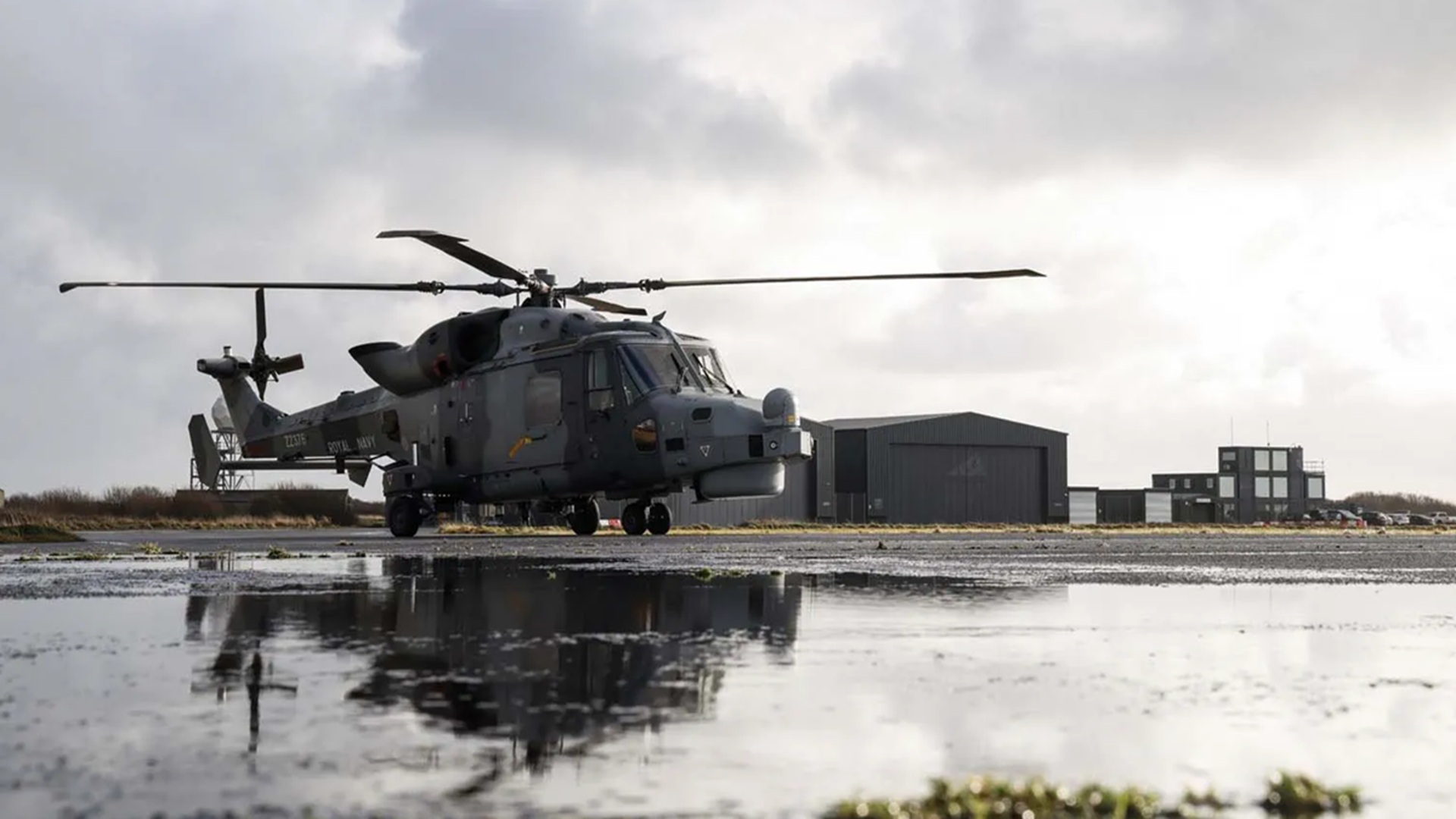 Royal Navy transforms Wildcat helicopter into drone command hub in UK first