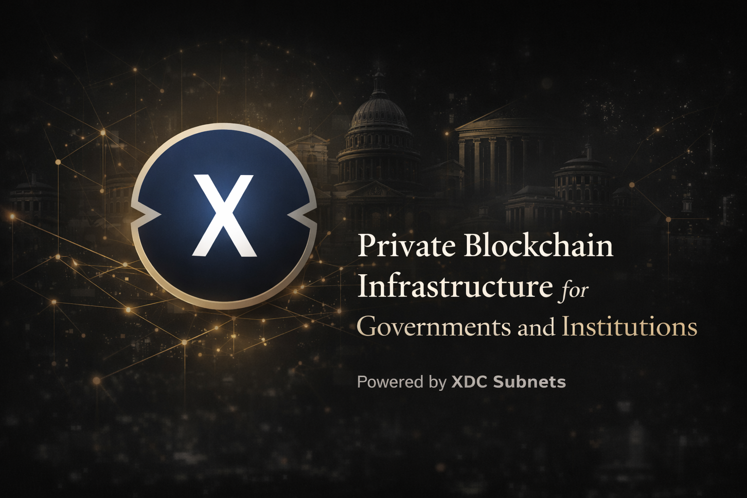 Secure Institutional Blockchain Networks Made Possible with XDC Subnets