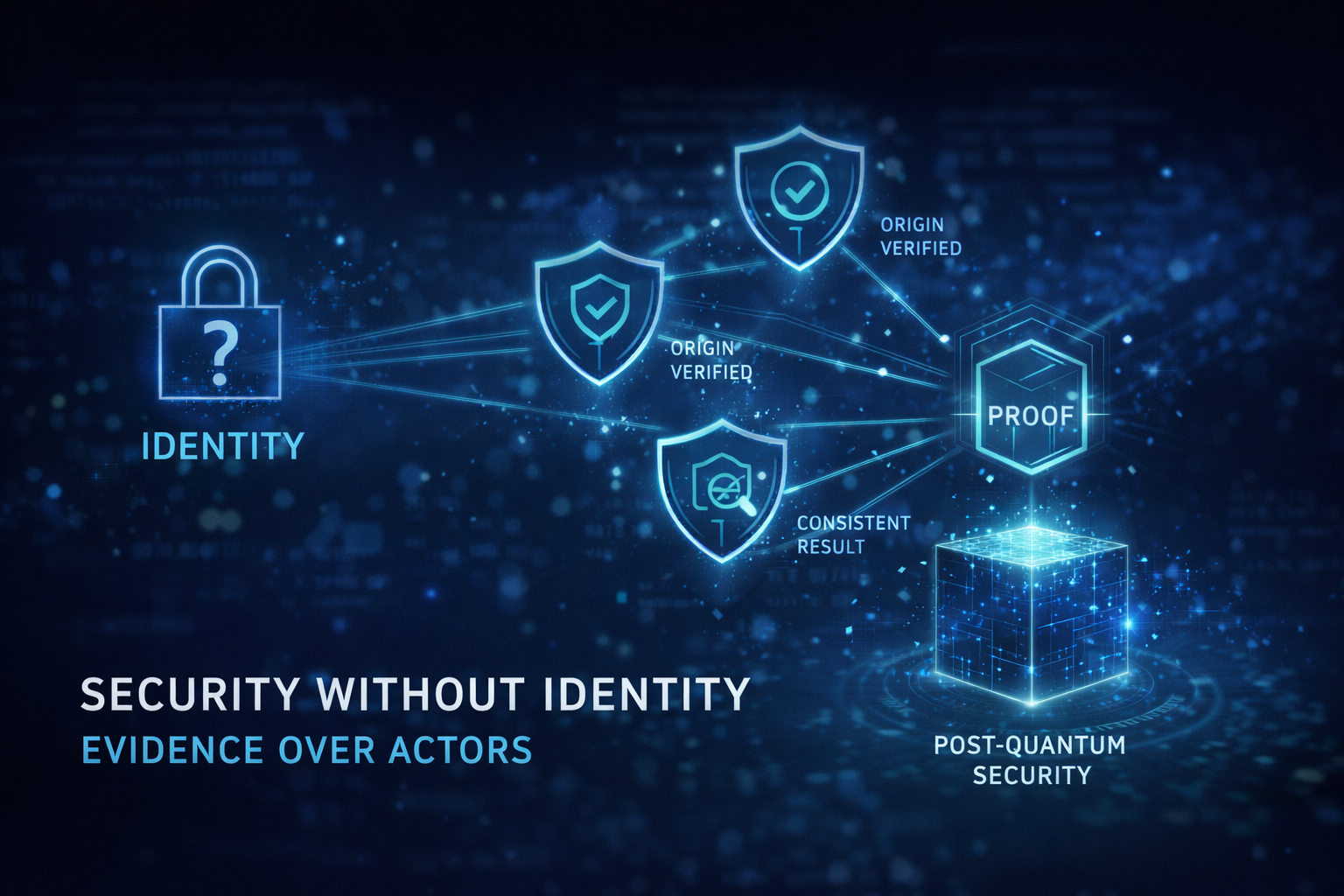 Security Without Identity: Why Authentication Is Becoming a Liability