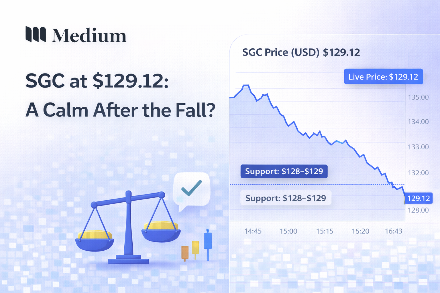 SGC at $129.12: A Calm After the Fall?