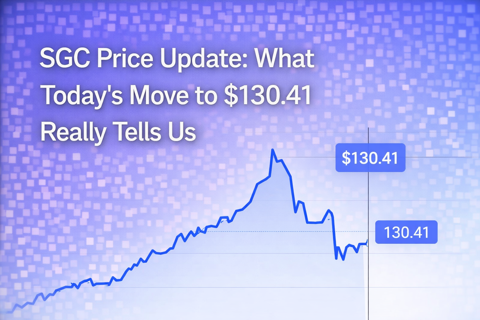 SGC Price Update: What Today’s Move to $130.41 Really Tells Us