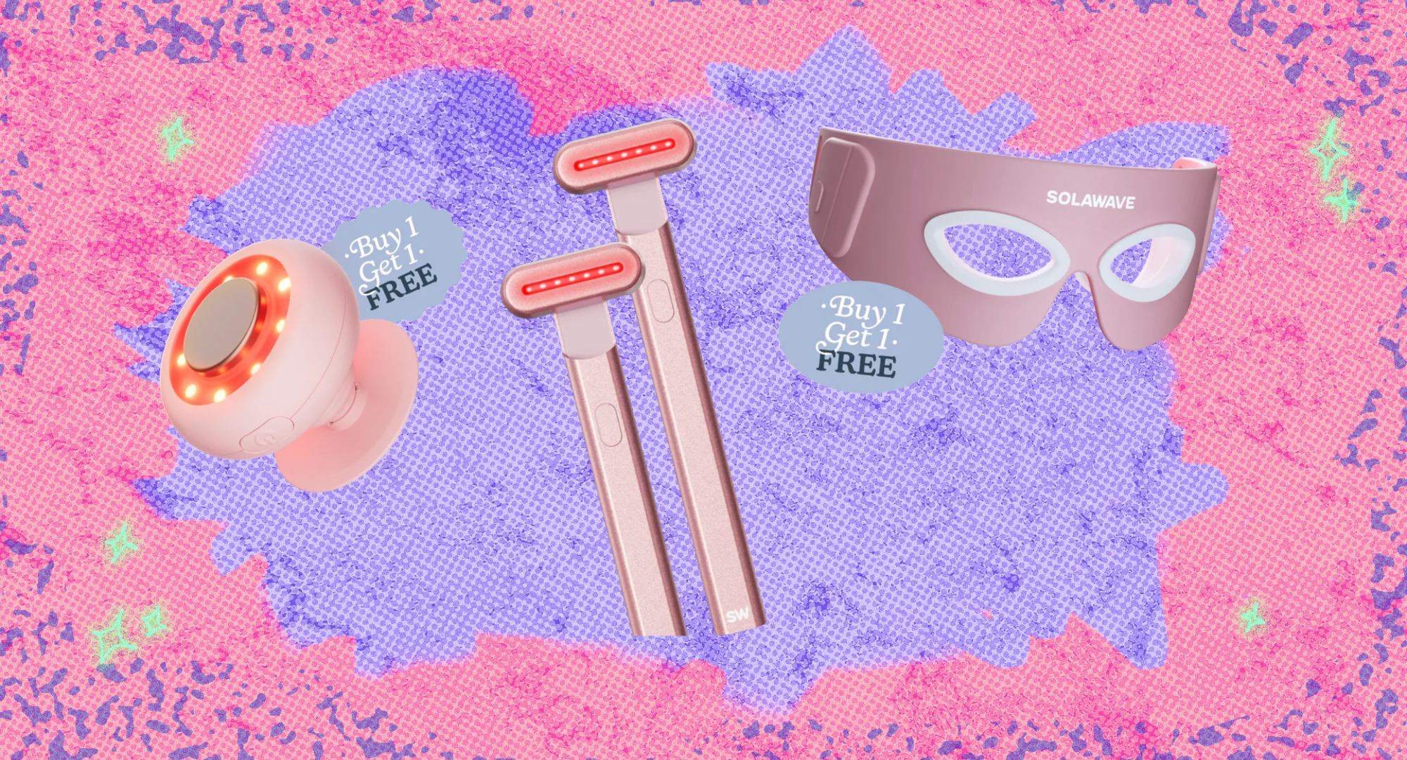 Solawave is running a BOGO sale just in time for Galentines Day